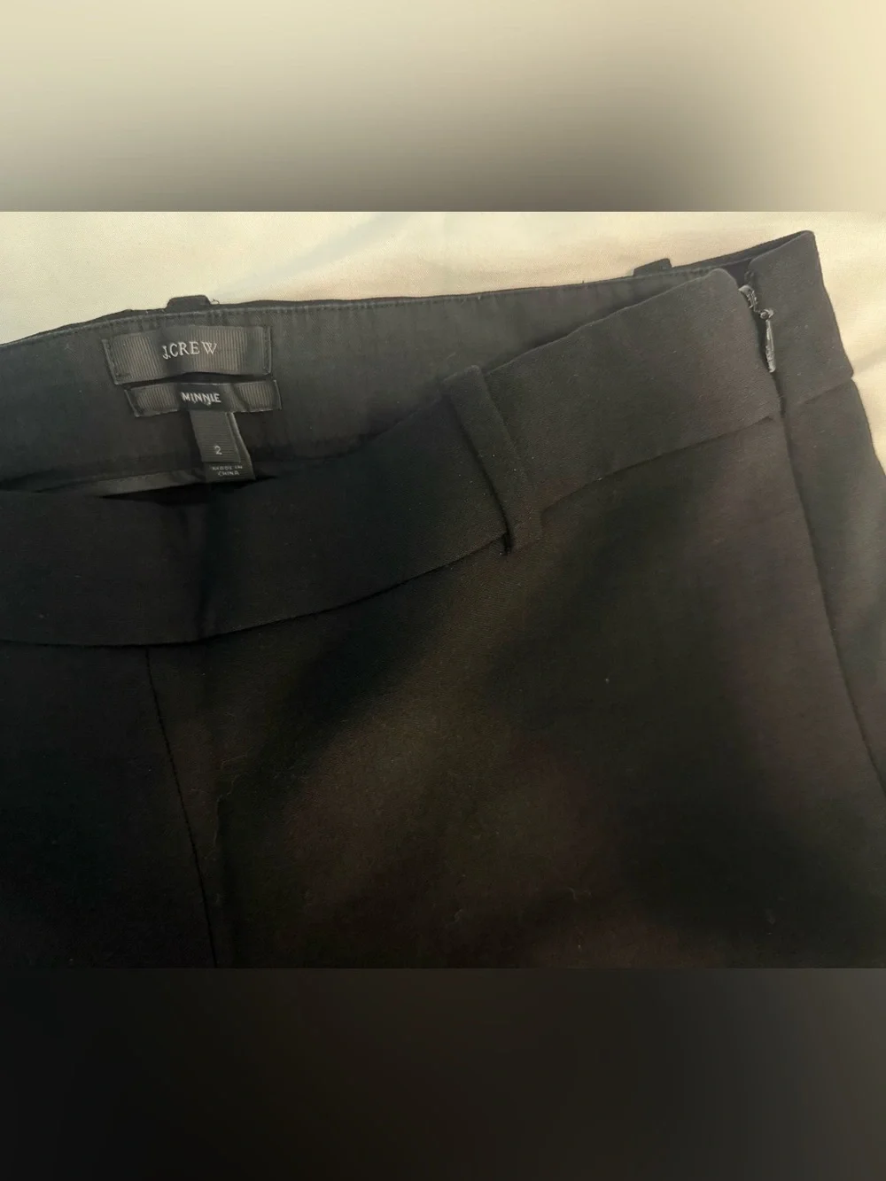 J. Crew Minnie Black Skinny Dress Pants